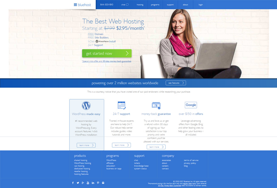 Bluehost - Top WordPress Hosting Solutions