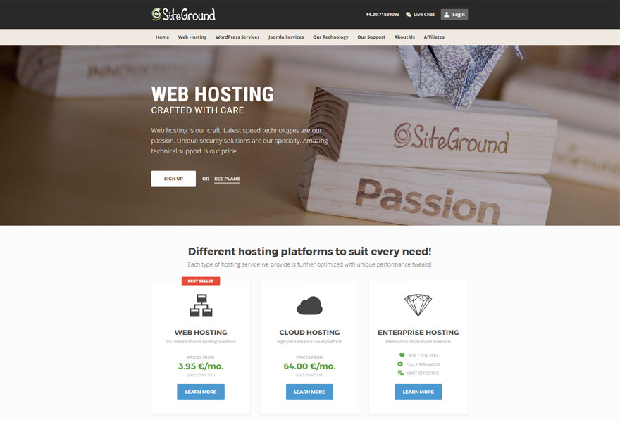 SiteGround - Top WordPress Hosting Solutions Comparison