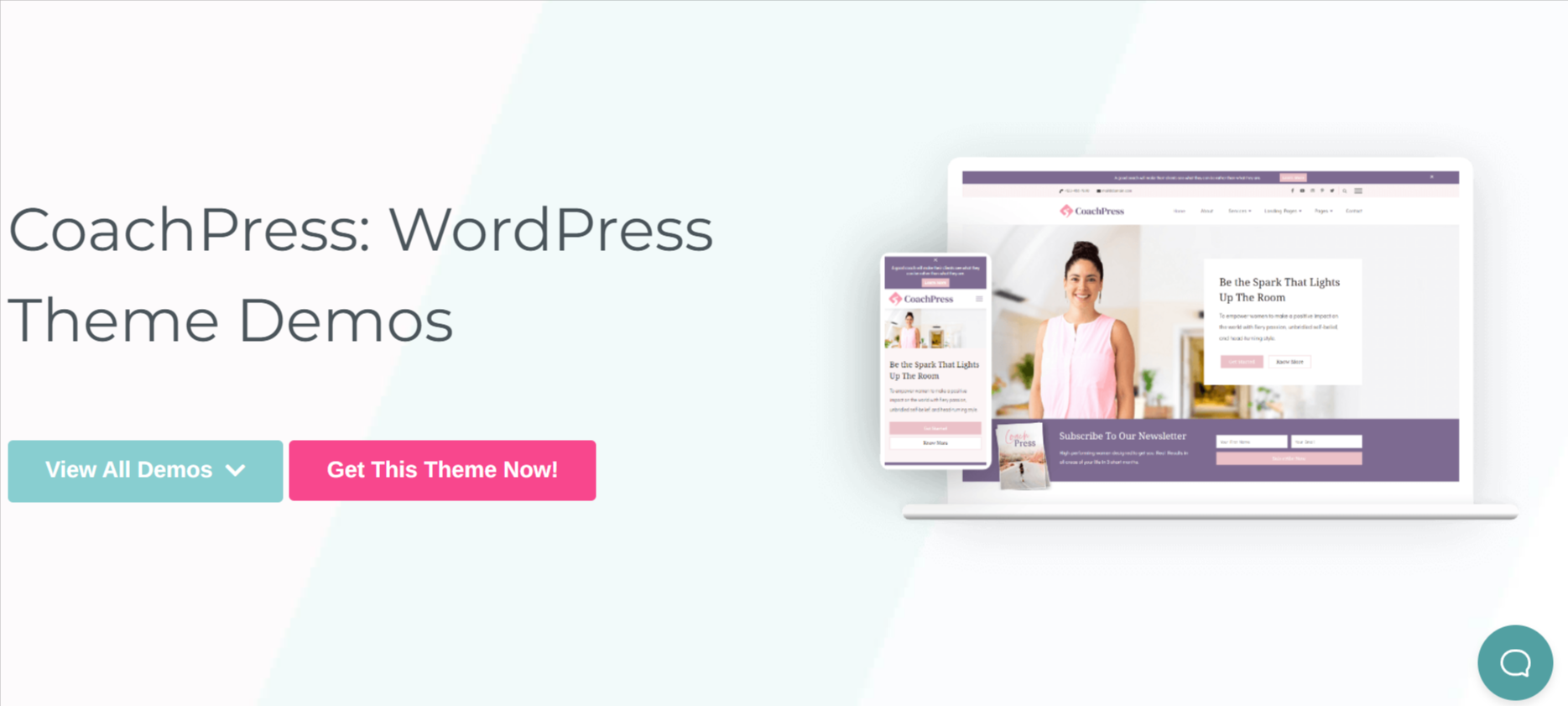 CoachPress Lite - WordPress Themes for Life Coaching Website