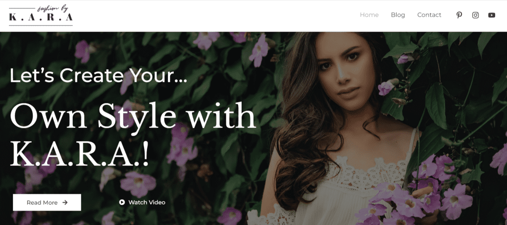 Fashion Lifestyle Blog WordPress Template