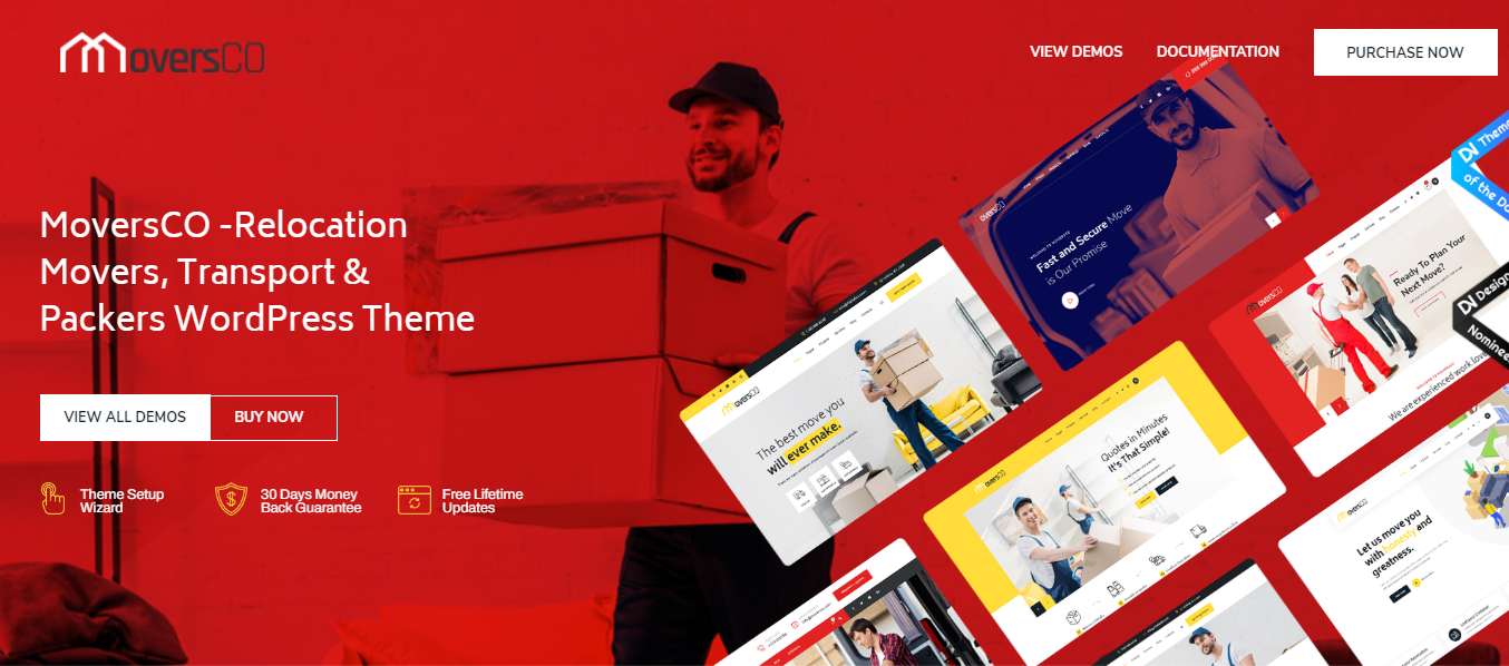 MoversCO - Best Transportation WordPress Theme