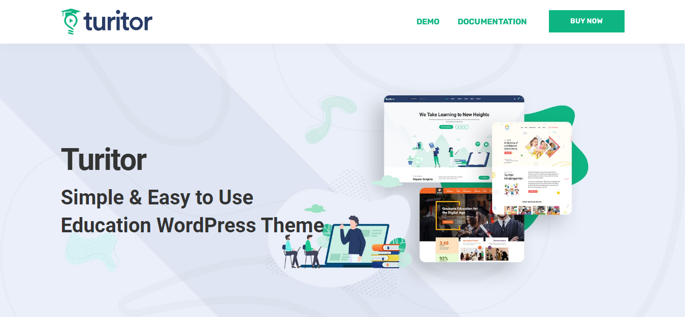 Turitor - Education WordPress Theme