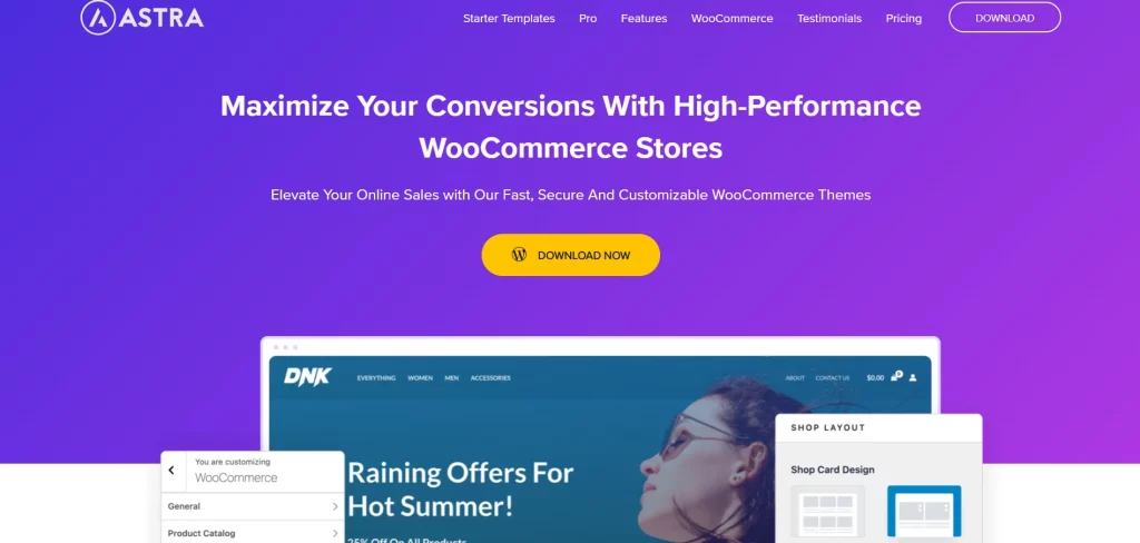 WooCommerce Fashion Theme