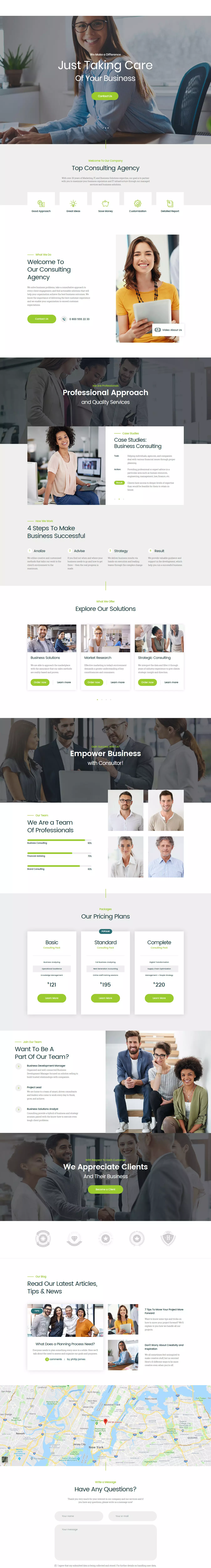 Consultor - Best Premium Consultant WordPress Theme