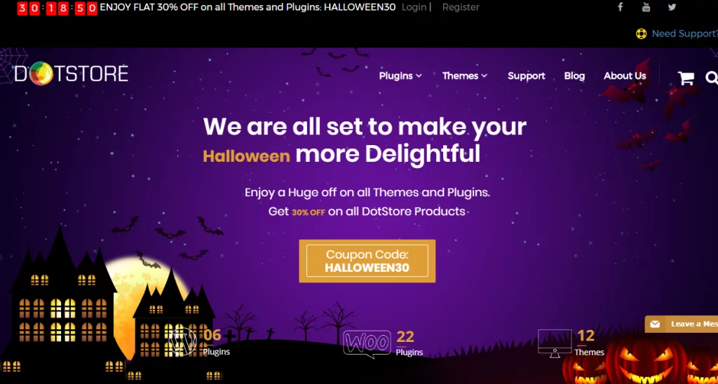 DOTSTORE- WordPress Deals and Discounts for Halloween