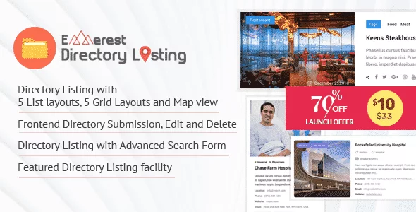 Best WordPress Business Directory Plugin – Everest Business Directory