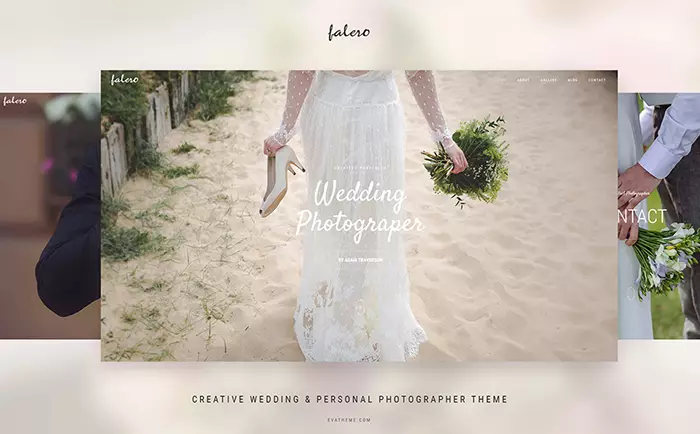 Falero Wedding Photographer WordPress Theme