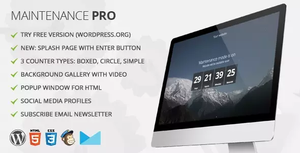 Best Coming Soon & Maintenance Mode Plugin for WordPress: Maintenance Pro