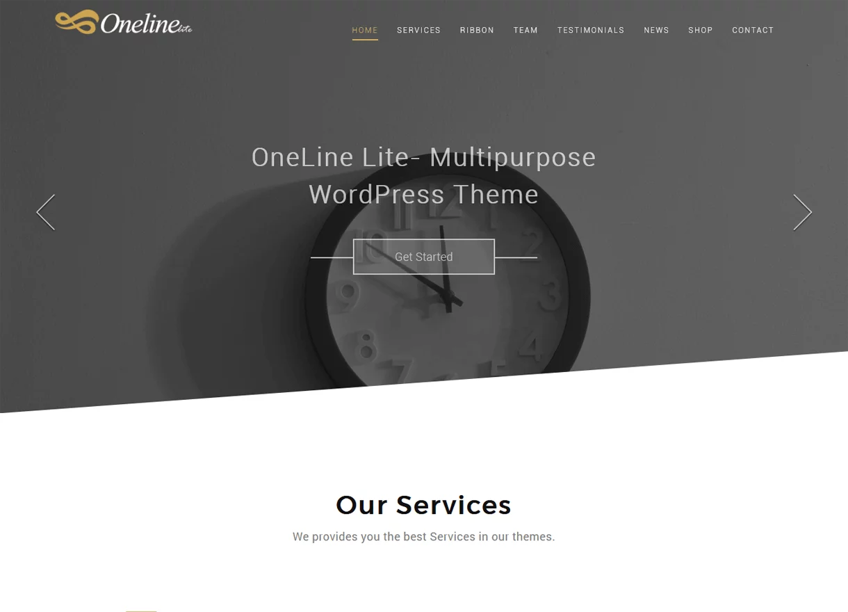 Best Free One page WordPress Themes