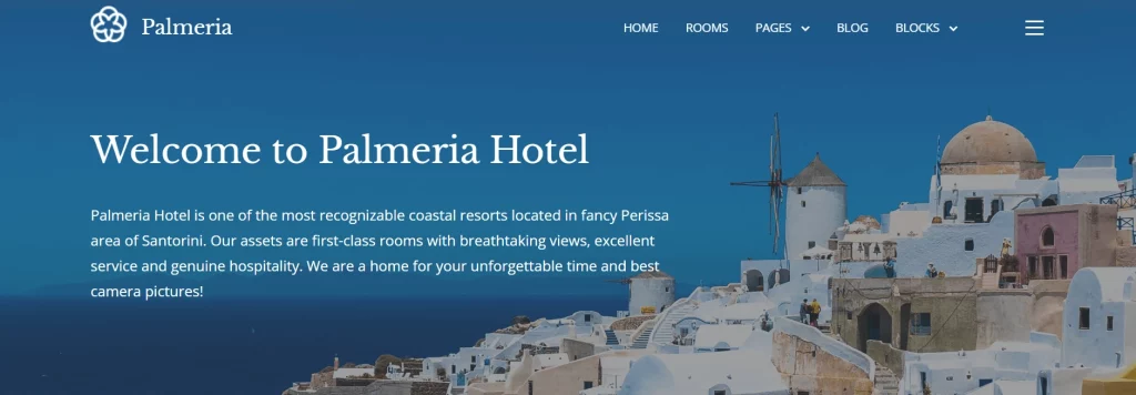 Palmeria - Free Home Rental and Property WordPress Themes