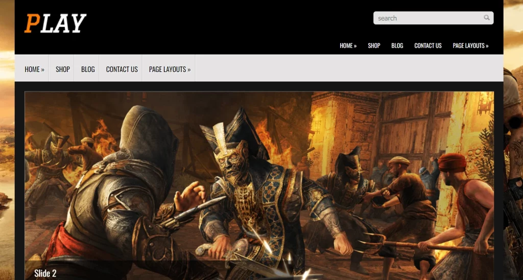 Play - Best Free Gaming WordPress Themes