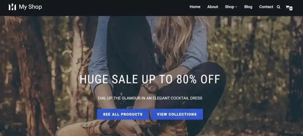 Shop - ecommerce wordpress theme