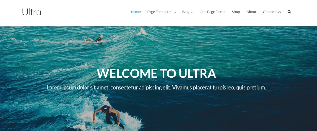 Ultra - Best Science WordPress Themes